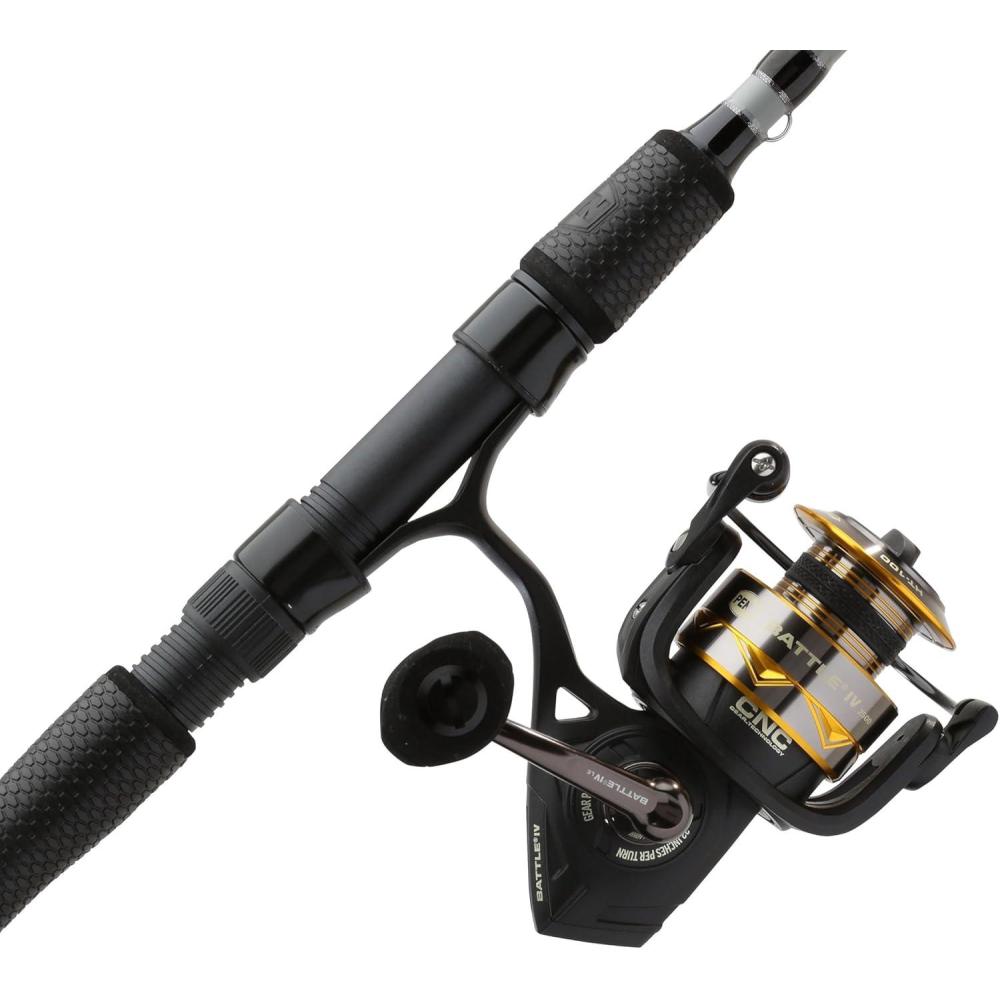 imagePENN Battle IV Spinning Reel and Fishing Rod ComboBattle IV Le