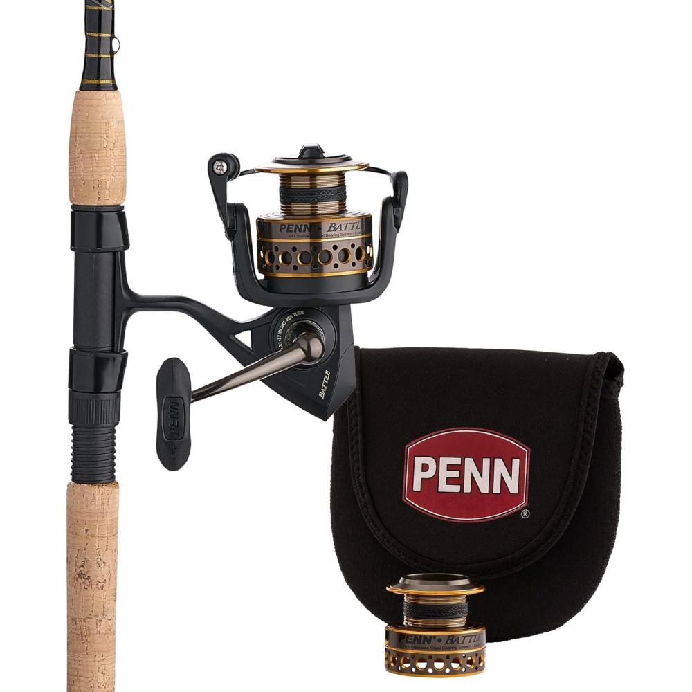 imagePENN Battle Spinning Reel and Fishing Rod ComboBattle Combo Kit