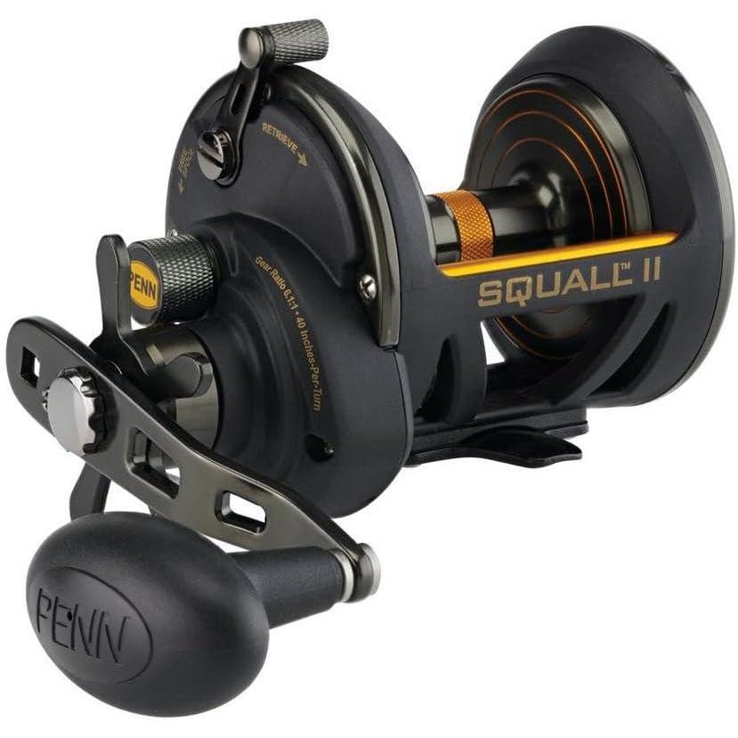 imagePENN Fathom II Star Drag Conventional Fishing Reel Black Gold 25NFthii40sd