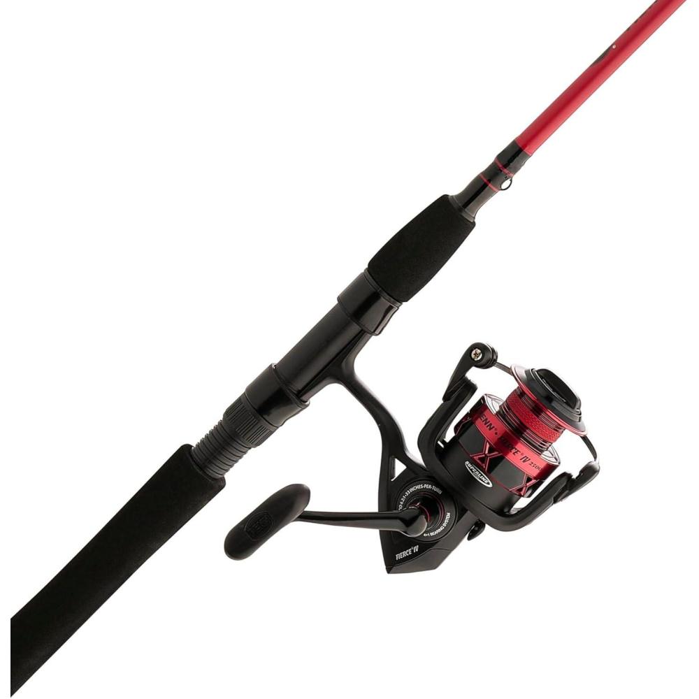 imagePENN Fierce IV Spinning Reel and Fishing Rod ComboFierce Iv