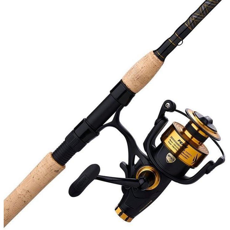 imagePENN Spinfisher VII Spinning Reel and Fishing Rod ComboSsvii  Live Liner  New Model
