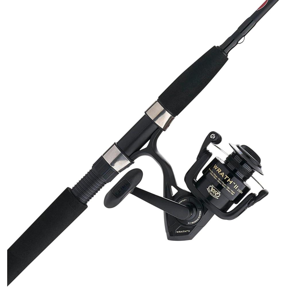 imagePENN Wrath II Spinning Reel and Fishing Rod ComboWrath II  New Model