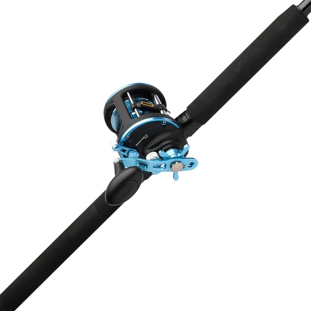 imagePenn Warfare II Star Drag Conventional Reel and Fishing Rod ComboNew Model