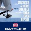 PENN Battle IV Spinning Reel and Fishing Rod Combo(Battle IV)