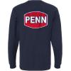 PENN Men’s Logo Long Sleeve T-Shirt(Navy)