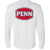 PENN Men’s Logo Long Sleeve T-Shirt(White)