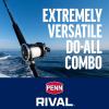 Penn Rival II Level Wind Conventional Reel and Fishing Rod Combo(Old Model)