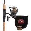 PENN Battle Spinning Reel and Fishing Rod Combo(Battle Combo Kit)