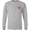 PENN Men’s Logo Long Sleeve T-Shirt(Heather Grey)