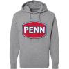 PENN Men’s Logo Pullover Hood(Heather Grey)